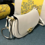 Valentino Small Valentino Garavani Ohval Shoulder Bag In Nappa Calfskin